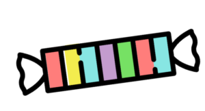 icon of assorted pastel candy