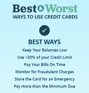 best ways to use credit card 