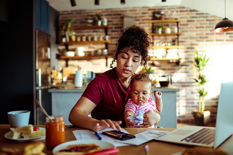 woman learning how her credit score impacts her interest rate