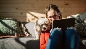 woman seeing if her personal loan will affect credit score.