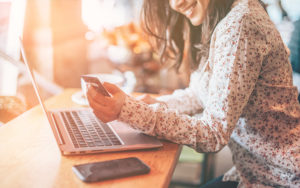woman learning the difference between a balance transfer and personal loan