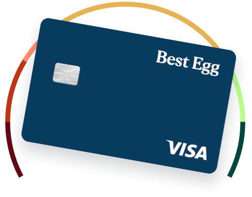 Best Egg credit card measurement